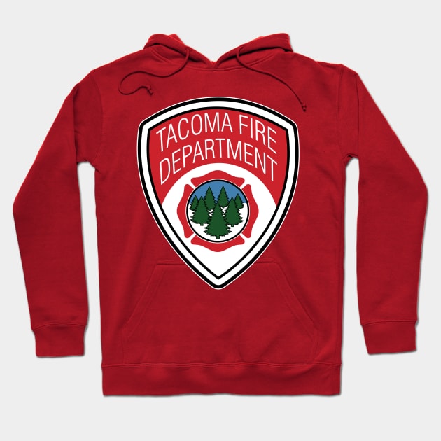 Tacoma FD Patch Hoodie by Vault Emporium